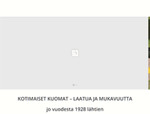 Tablet Screenshot of kuomiokoski.fi